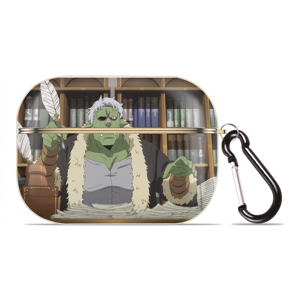 （画像用） 転スラ Regarding Reincarnated to Slime 【AirPods Pro用】ハードシェル保護ケース｜耐衝撃・防指紋・カラビナ付き商品仕様