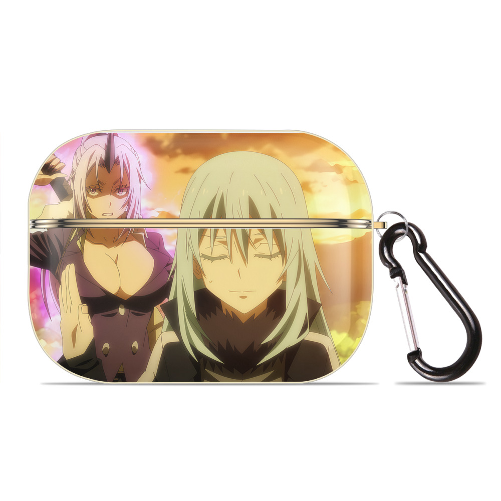 （画像用） 転スラ Regarding Reincarnated to Slime 【AirPods Pro用】ハードシェル保護ケース｜耐衝撃・防指紋・カラビナ付き商品仕様