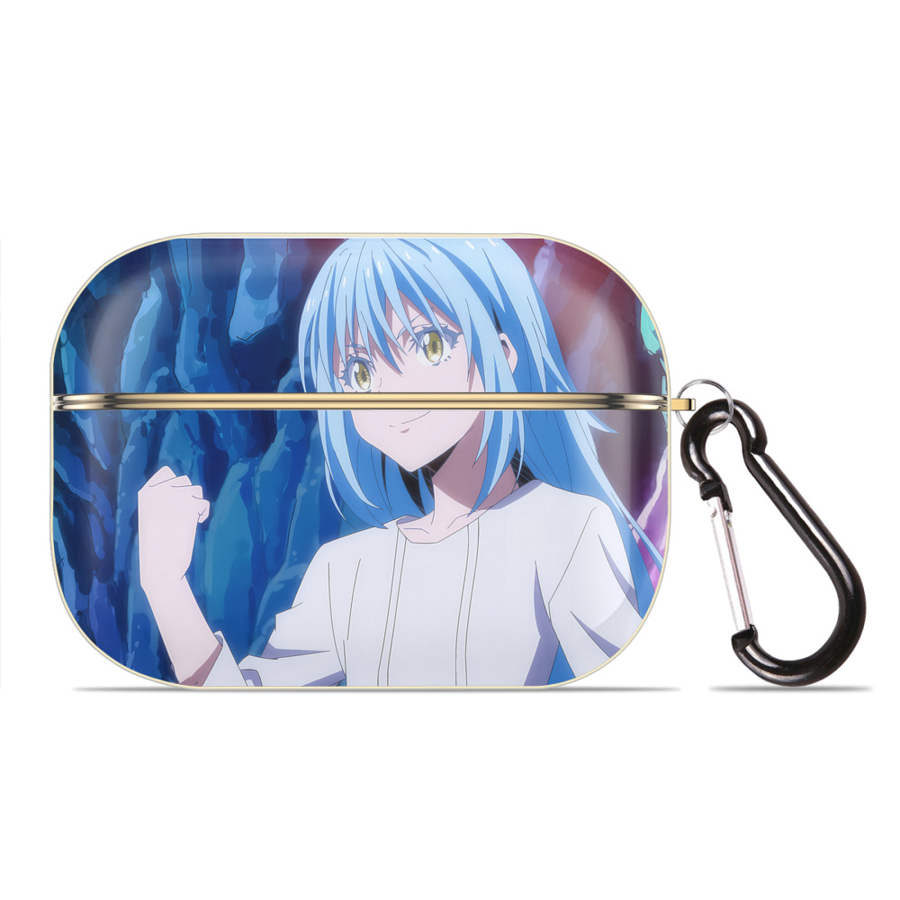 （画像用） 転スラ Regarding Reincarnated to Slime 【AirPods Pro用】ハードシェル保護ケース｜耐衝撃・防指紋・カラビナ付き商品仕様
