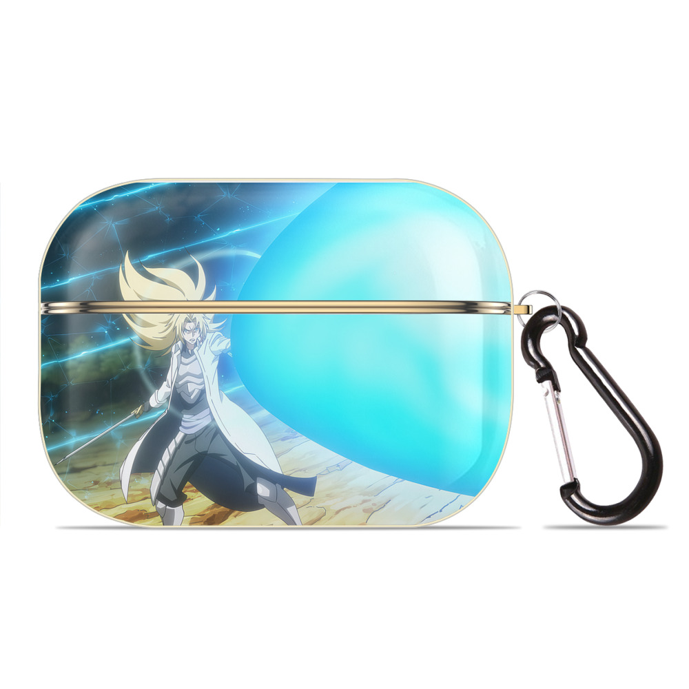 （画像用） 転スラ Regarding Reincarnated to Slime 【AirPods Pro用】ハードシェル保護ケース｜耐衝撃・防指紋・カラビナ付き商品仕様
