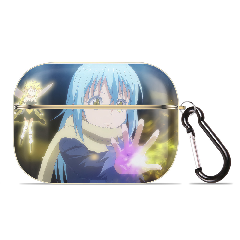 （画像用） 転スラ Regarding Reincarnated to Slime 【AirPods Pro用】ハードシェル保護ケース｜耐衝撃・防指紋・カラビナ付き商品仕様