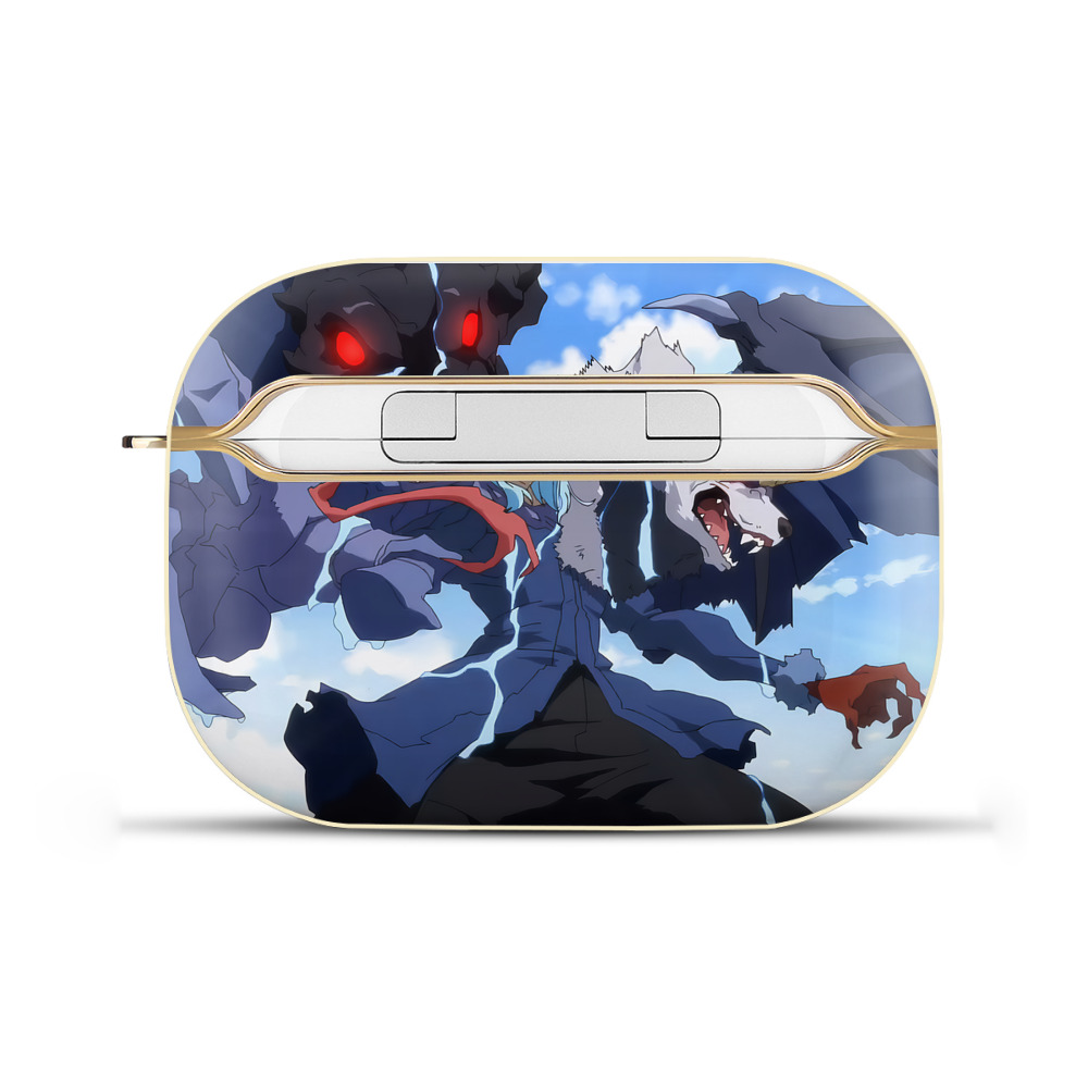 （画像用） 転スラ Regarding Reincarnated to Slime 【AirPods Pro用】ハードシェル保護ケース｜耐衝撃・防指紋・カラビナ付き商品仕様