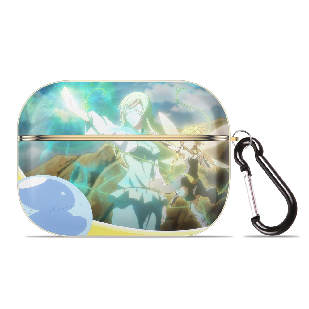 （画像用） 転スラ Regarding Reincarnated to Slime 【AirPods Pro用】ハードシェル保護ケース｜耐衝撃・防指紋・カラビナ付き商品仕様