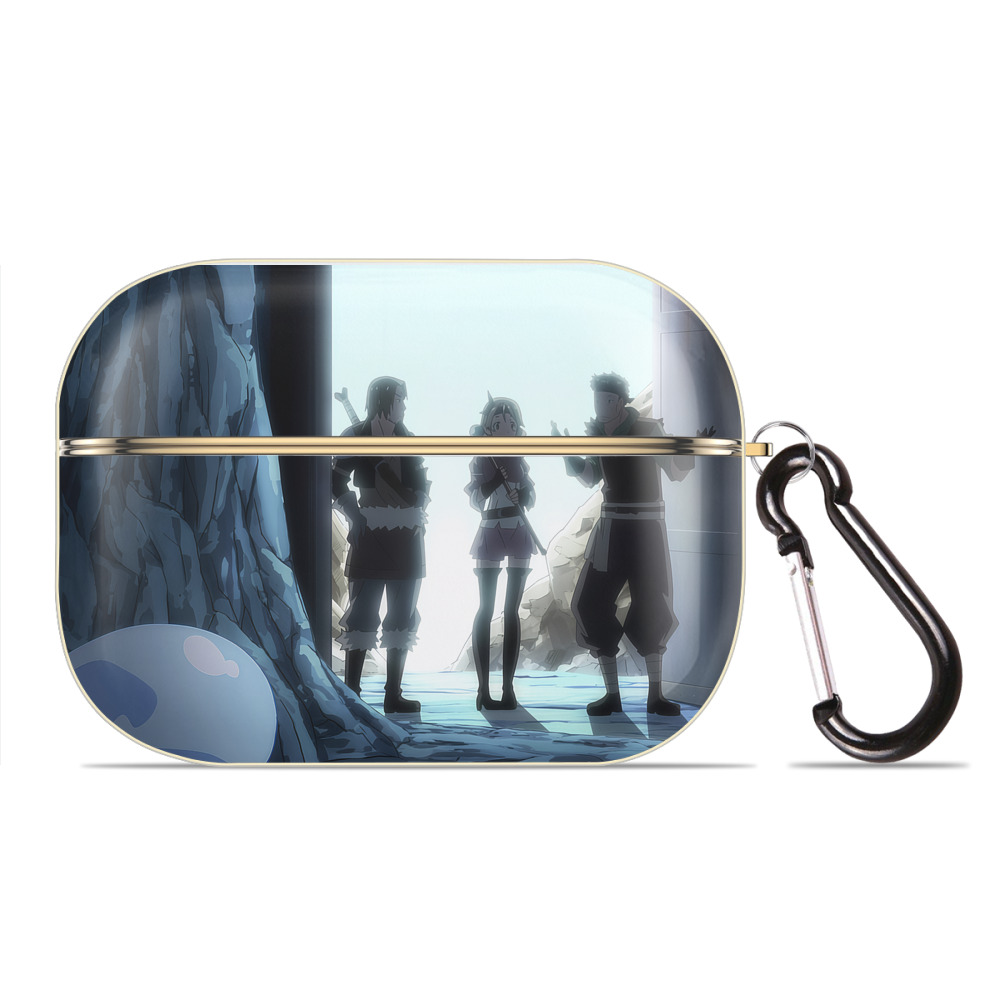 （画像用） 転スラ Regarding Reincarnated to Slime 【AirPods Pro用】ハードシェル保護ケース｜耐衝撃・防指紋・カラビナ付き商品仕様