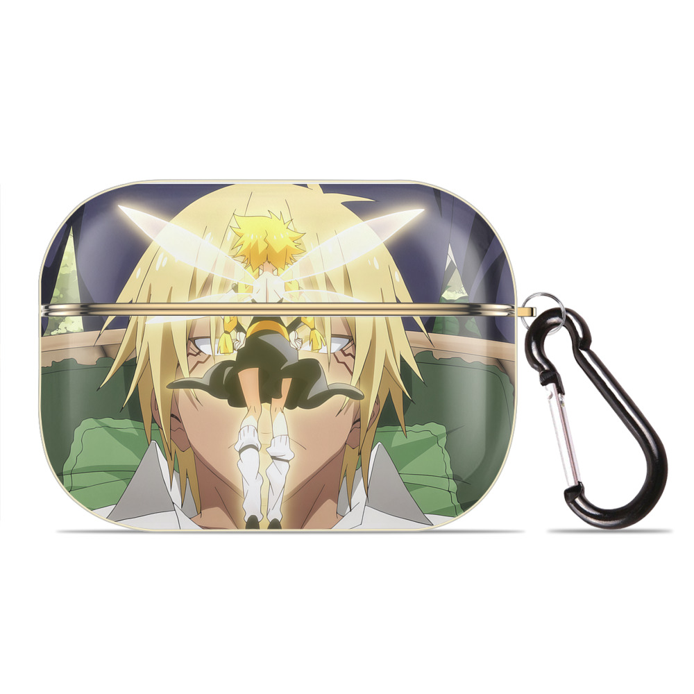 （画像用） 転スラ Regarding Reincarnated to Slime 【AirPods Pro用】ハードシェル保護ケース｜耐衝撃・防指紋・カラビナ付き商品仕様