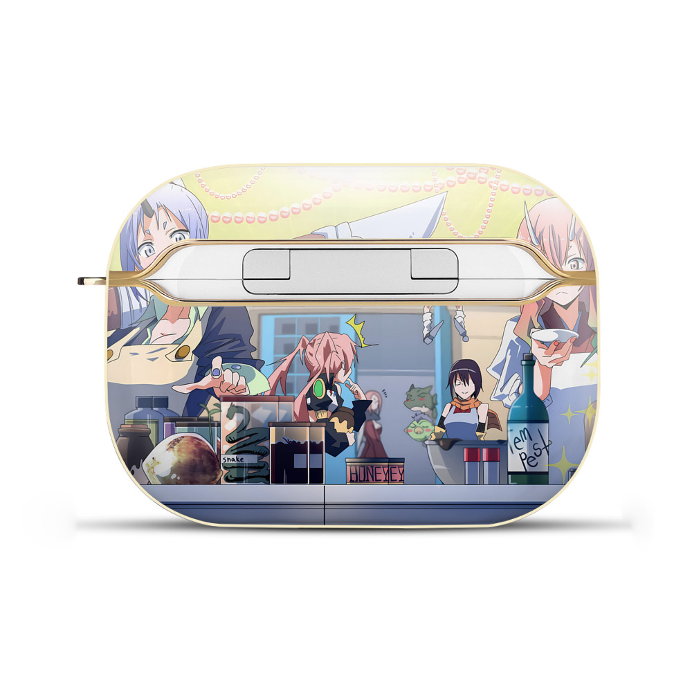 （画像用） 転スラ Regarding Reincarnated to Slime 【AirPods Pro用】ハードシェル保護ケース｜耐衝撃・防指紋・カラビナ付き商品仕様