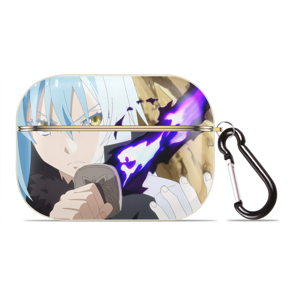 （画像用） 転スラ Regarding Reincarnated to Slime 【AirPods Pro用】ハードシェル保護ケース｜耐衝撃・防指紋・カラビナ付き商品仕様