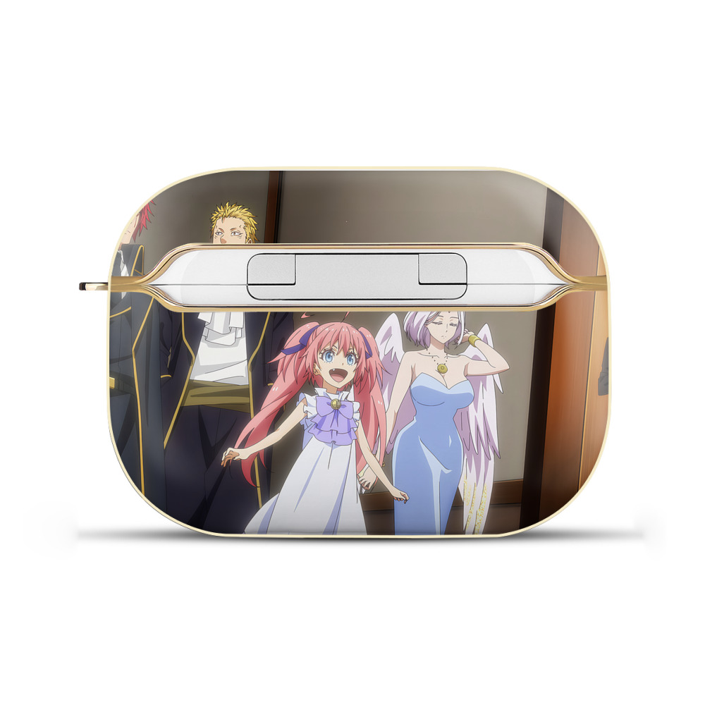 （画像用） 転スラ Regarding Reincarnated to Slime 【AirPods Pro用】ハードシェル保護ケース｜耐衝撃・防指紋・カラビナ付き商品仕様