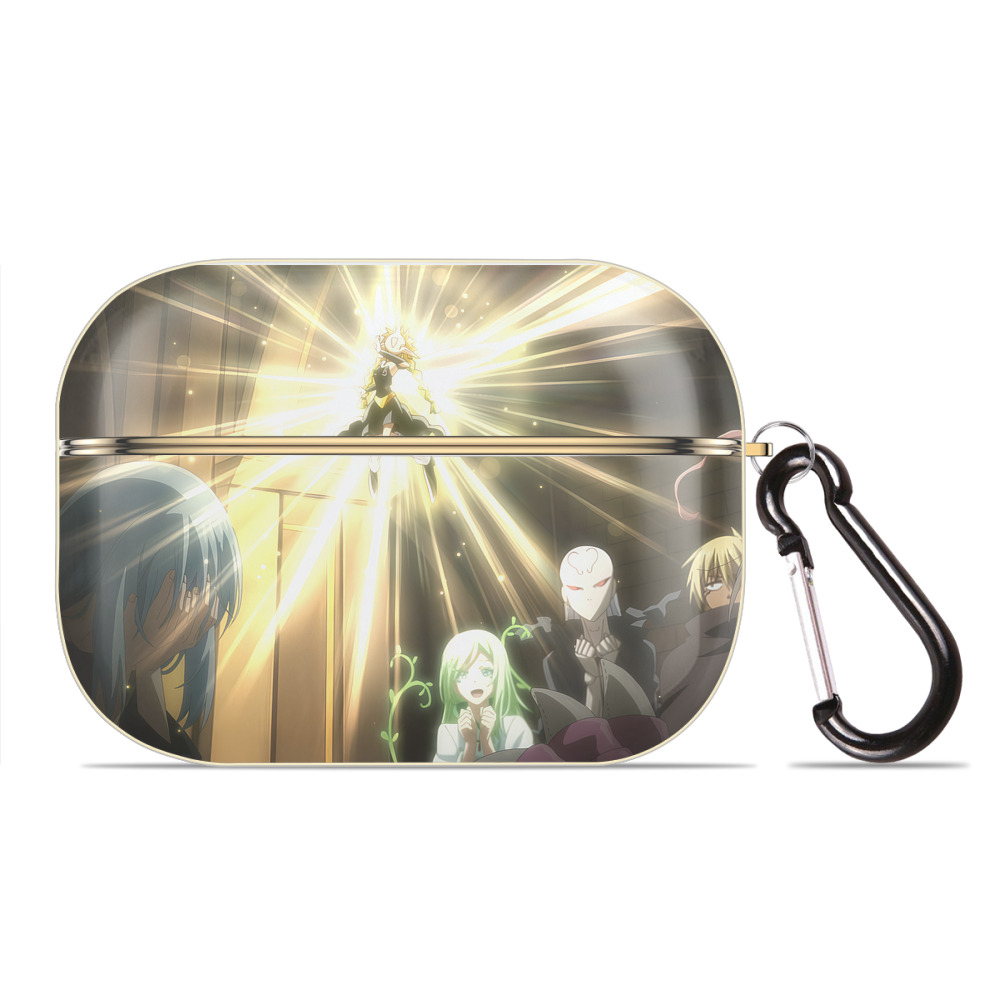 （画像用） 転スラ Regarding Reincarnated to Slime 【AirPods Pro用】ハードシェル保護ケース｜耐衝撃・防指紋・カラビナ付き商品仕様