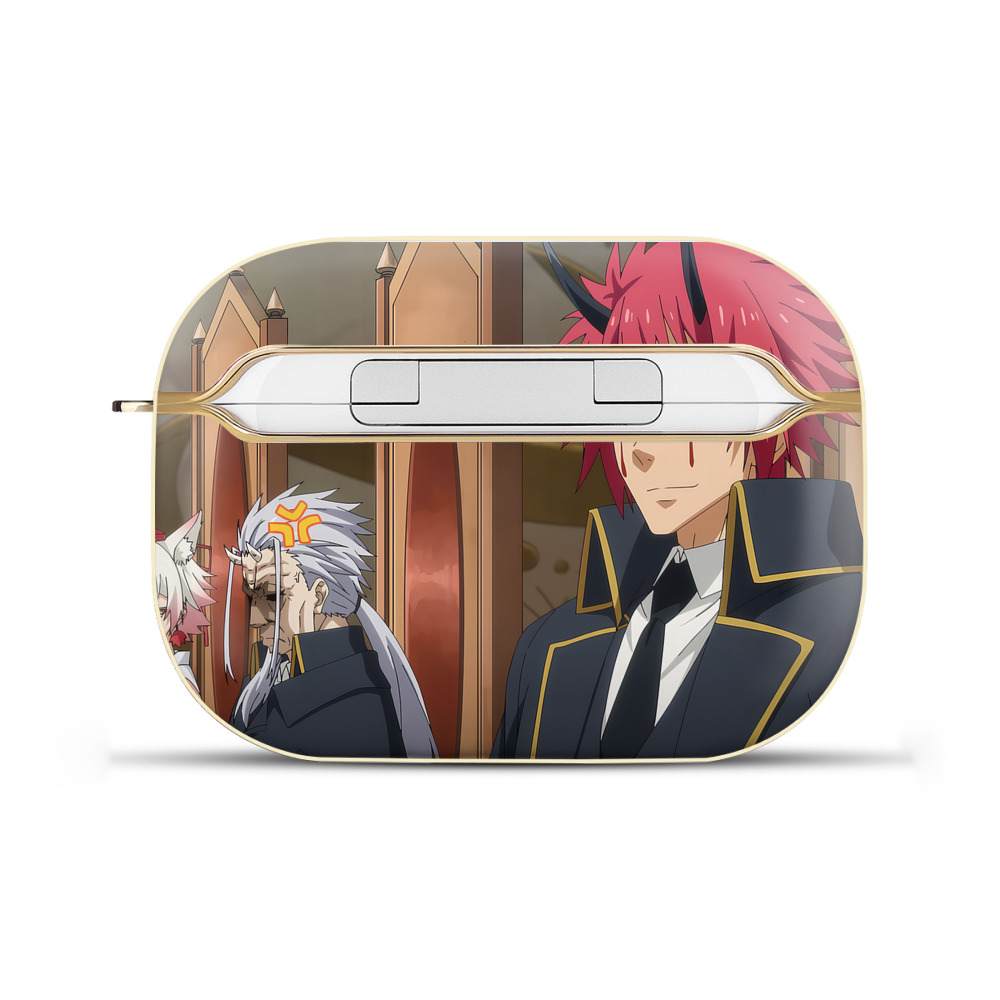 （画像用） 転スラ Regarding Reincarnated to Slime 【AirPods Pro用】ハードシェル保護ケース｜耐衝撃・防指紋・カラビナ付き商品仕様