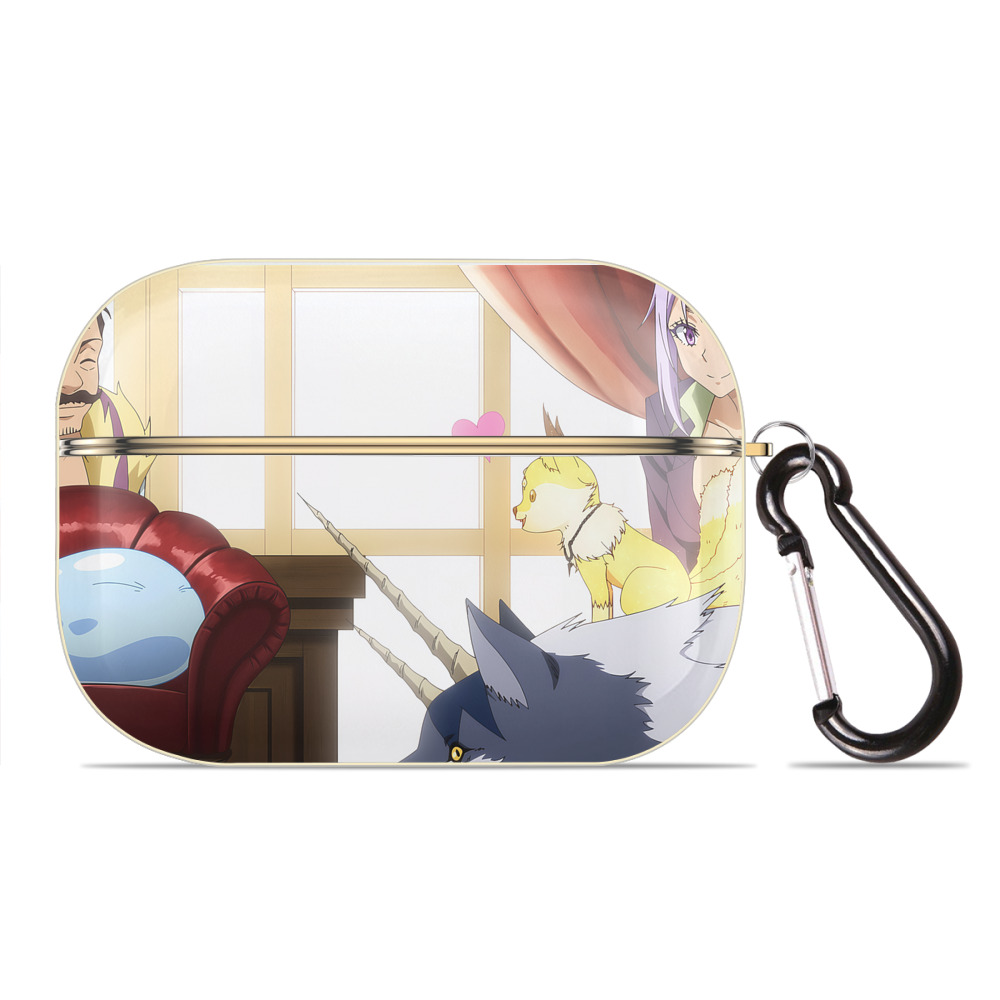 （画像用） 転スラ Regarding Reincarnated to Slime 【AirPods Pro用】ハードシェル保護ケース｜耐衝撃・防指紋・カラビナ付き商品仕様