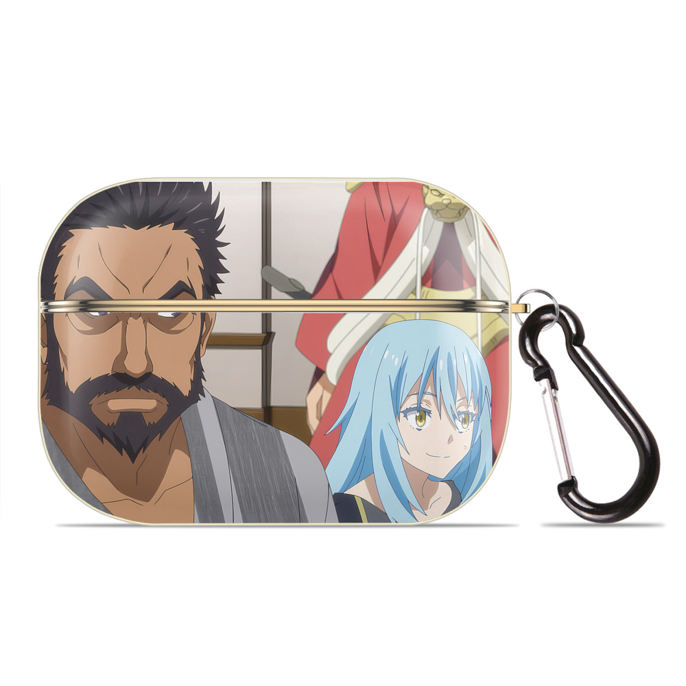 （画像用） 転スラ Regarding Reincarnated to Slime 【AirPods Pro用】ハードシェル保護ケース｜耐衝撃・防指紋・カラビナ付き商品仕様