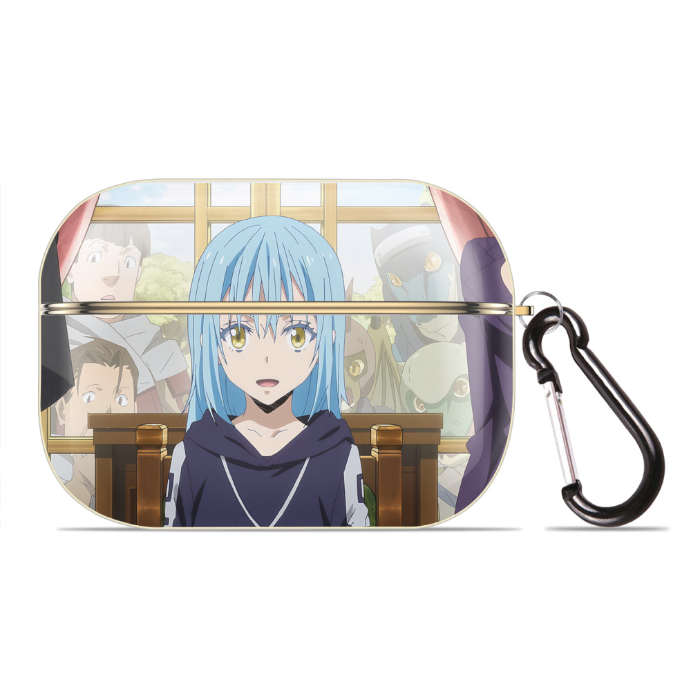 （画像用） 転スラ Regarding Reincarnated to Slime 【AirPods Pro用】ハードシェル保護ケース｜耐衝撃・防指紋・カラビナ付き商品仕様