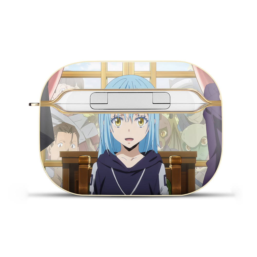 （画像用） 転スラ Regarding Reincarnated to Slime 【AirPods Pro用】ハードシェル保護ケース｜耐衝撃・防指紋・カラビナ付き商品仕様
