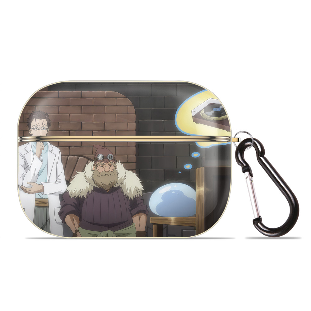 （画像用） 転スラ Regarding Reincarnated to Slime 【AirPods Pro用】ハードシェル保護ケース｜耐衝撃・防指紋・カラビナ付き商品仕様