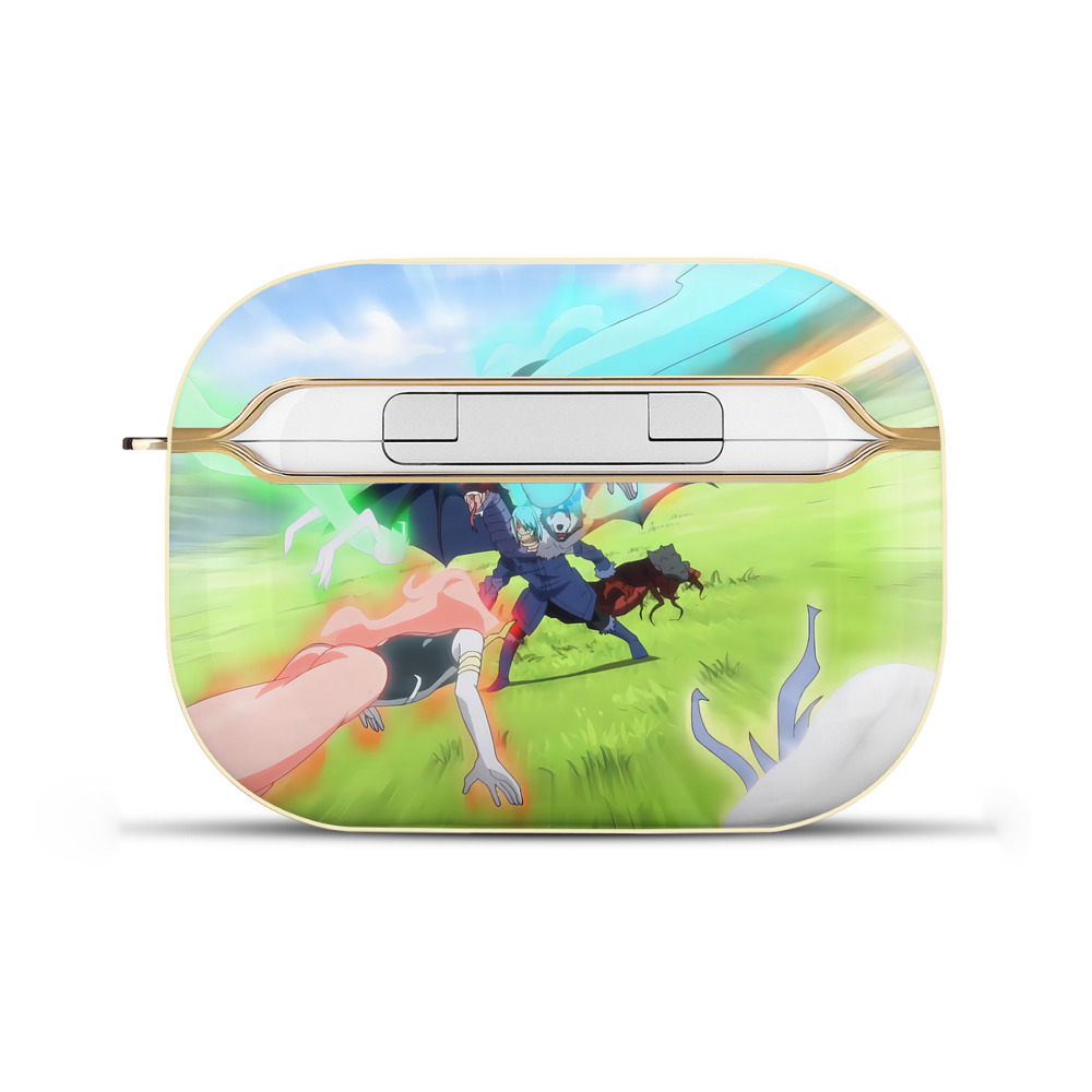 （画像用） 転スラ Regarding Reincarnated to Slime 【AirPods Pro用】ハードシェル保護ケース｜耐衝撃・防指紋・カラビナ付き商品仕様