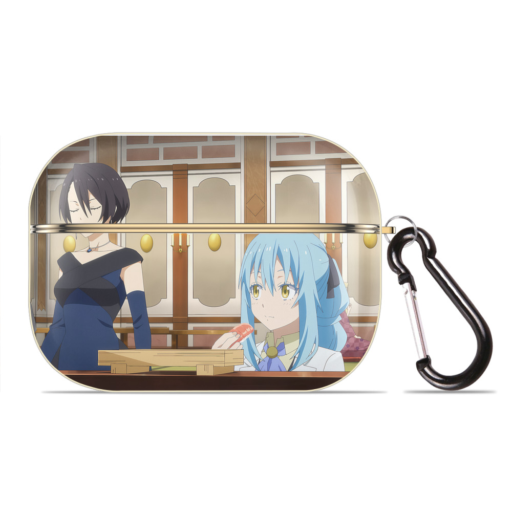（画像用） 転スラ Regarding Reincarnated to Slime 【AirPods Pro用】ハードシェル保護ケース｜耐衝撃・防指紋・カラビナ付き商品仕様