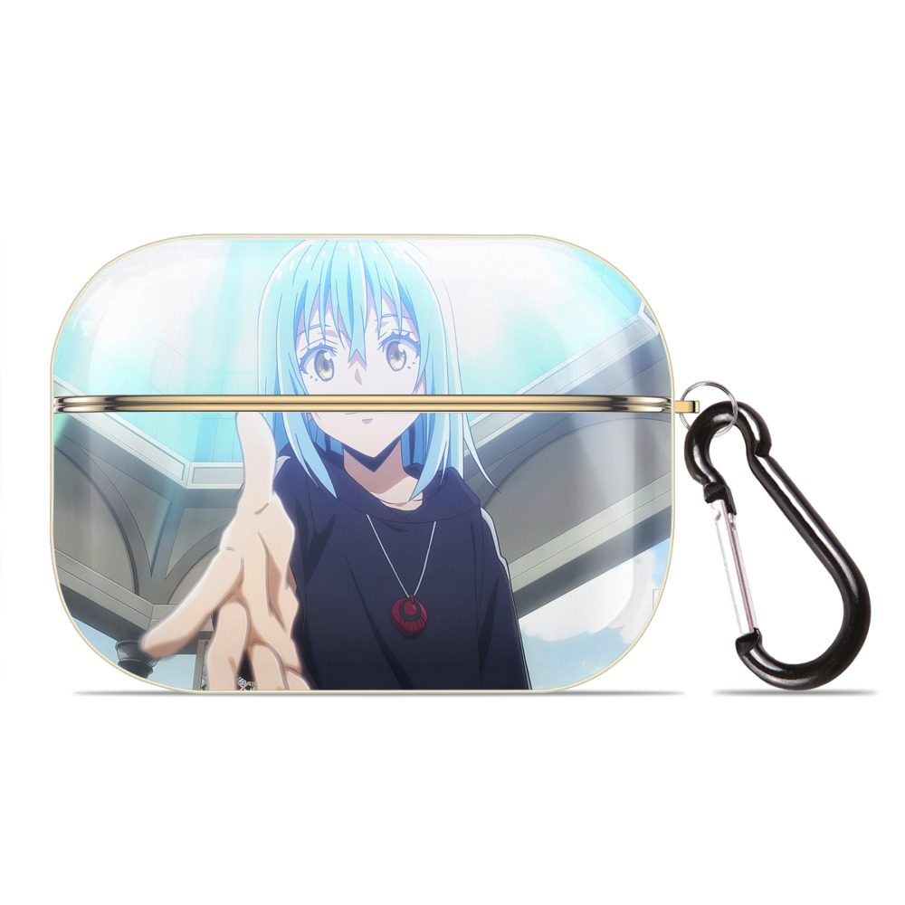 （画像用） 転スラ Regarding Reincarnated to Slime 【AirPods Pro用】ハードシェル保護ケース｜耐衝撃・防指紋・カラビナ付き商品仕様