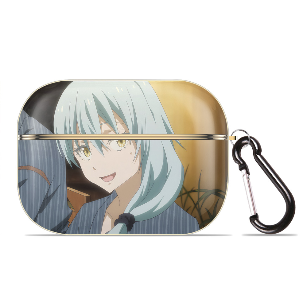 （画像用） 転スラ Regarding Reincarnated to Slime 【AirPods Pro用】ハードシェル保護ケース｜耐衝撃・防指紋・カラビナ付き商品仕様