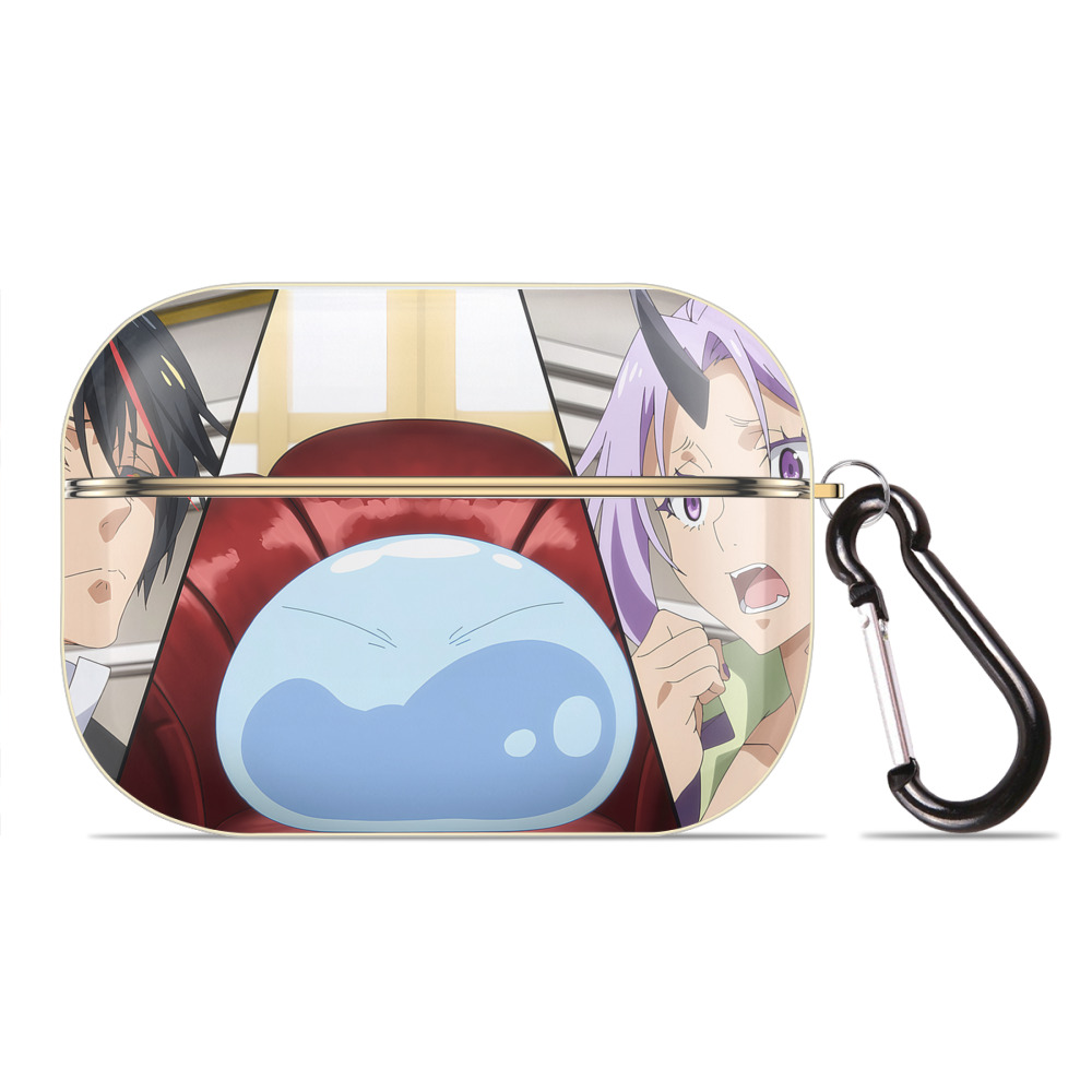 （画像用） 転スラ Regarding Reincarnated to Slime 【AirPods Pro用】ハードシェル保護ケース｜耐衝撃・防指紋・カラビナ付き商品仕様