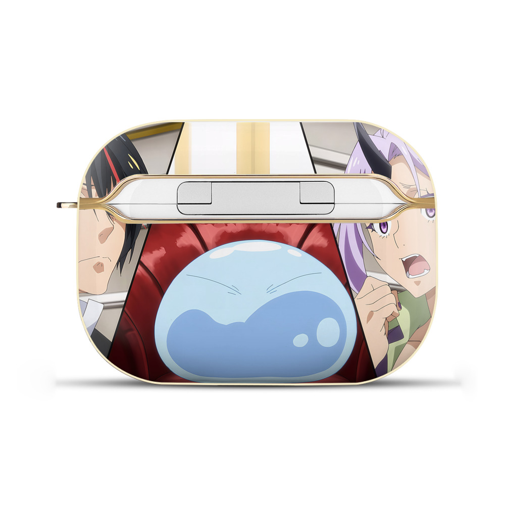 （画像用） 転スラ Regarding Reincarnated to Slime 【AirPods Pro用】ハードシェル保護ケース｜耐衝撃・防指紋・カラビナ付き商品仕様