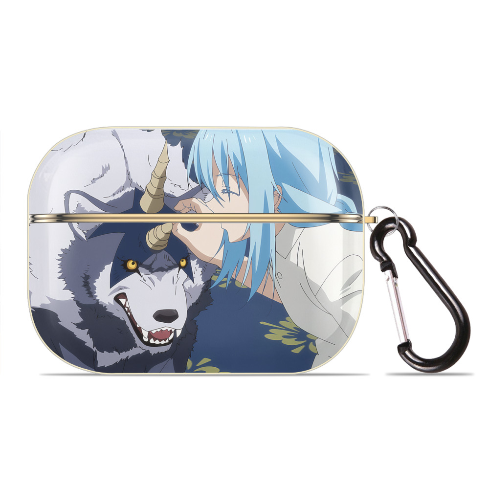 （画像用） 転スラ Regarding Reincarnated to Slime 【AirPods Pro用】ハードシェル保護ケース｜耐衝撃・防指紋・カラビナ付き商品仕様