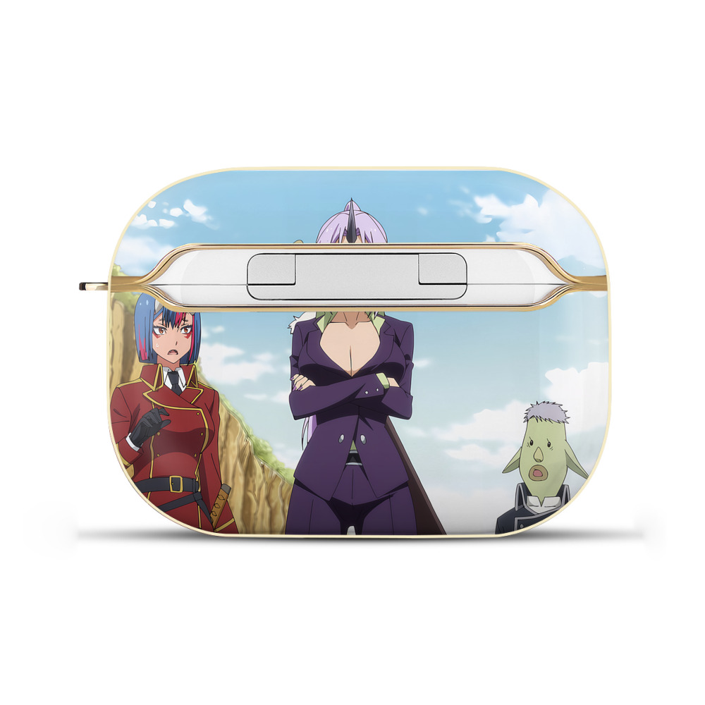 （画像用） 転スラ Regarding Reincarnated to Slime 【AirPods Pro用】ハードシェル保護ケース｜耐衝撃・防指紋・カラビナ付き商品仕様