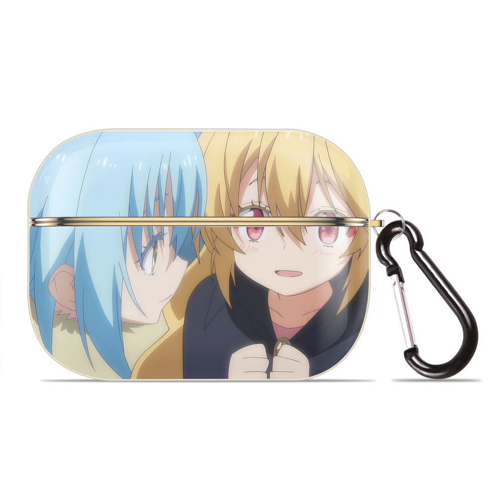 （画像用） 転スラ Regarding Reincarnated to Slime 【AirPods Pro用】ハードシェル保護ケース｜耐衝撃・防指紋・カラビナ付き商品仕様
