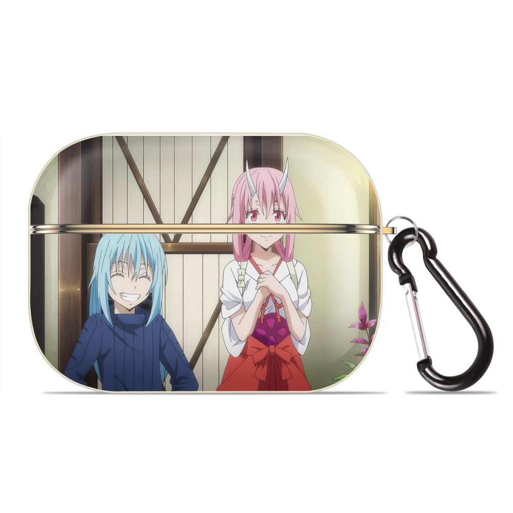 （画像用） 転スラ Regarding Reincarnated to Slime 【AirPods Pro用】ハードシェル保護ケース｜耐衝撃・防指紋・カラビナ付き商品仕様