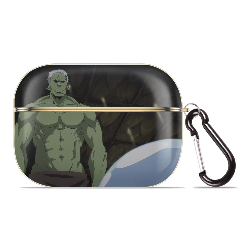 （画像用） 転スラ Regarding Reincarnated to Slime 【AirPods Pro用】ハードシェル保護ケース｜耐衝撃・防指紋・カラビナ付き商品仕様