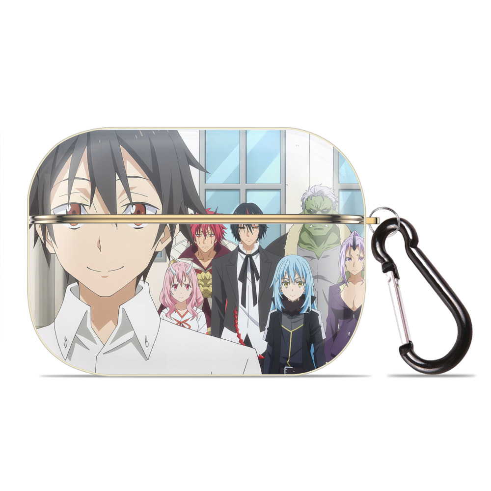 （画像用） 転スラ Regarding Reincarnated to Slime 【AirPods Pro用】ハードシェル保護ケース｜耐衝撃・防指紋・カラビナ付き商品仕様