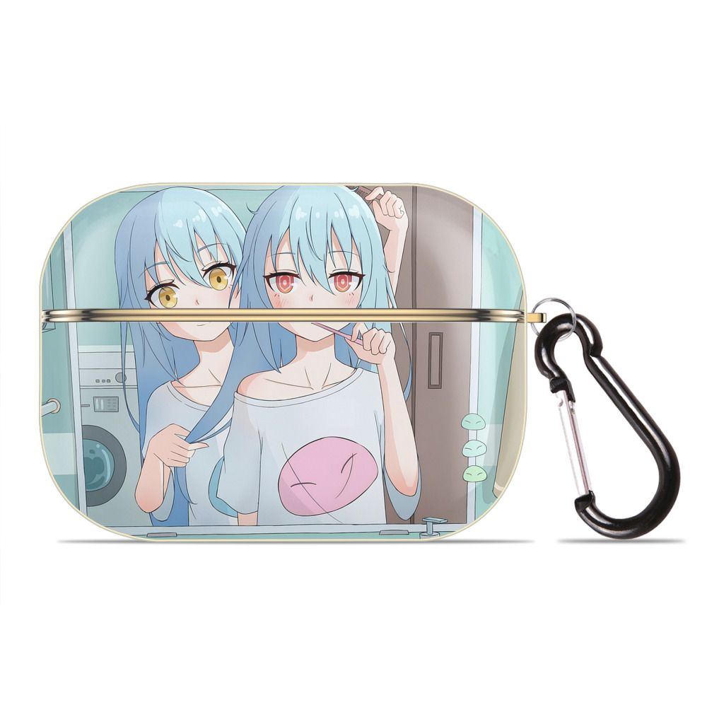 （画像用） 転スラ Regarding Reincarnated to Slime 【AirPods Pro用】ハードシェル保護ケース｜耐衝撃・防指紋・カラビナ付き商品仕様