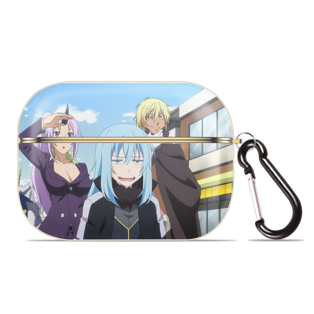 （画像用） 転スラ Regarding Reincarnated to Slime 【AirPods Pro用】ハードシェル保護ケース｜耐衝撃・防指紋・カラビナ付き商品仕様