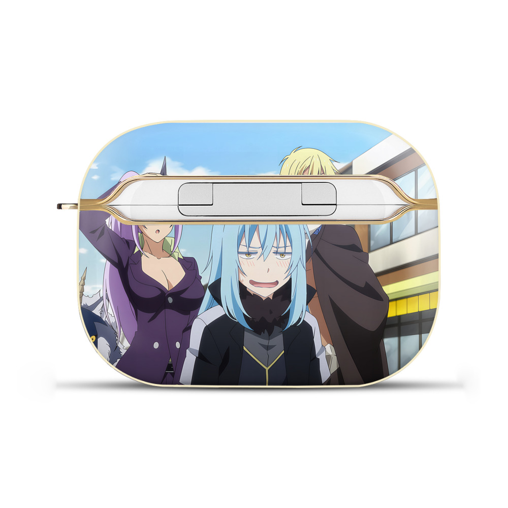 （画像用） 転スラ Regarding Reincarnated to Slime 【AirPods Pro用】ハードシェル保護ケース｜耐衝撃・防指紋・カラビナ付き商品仕様
