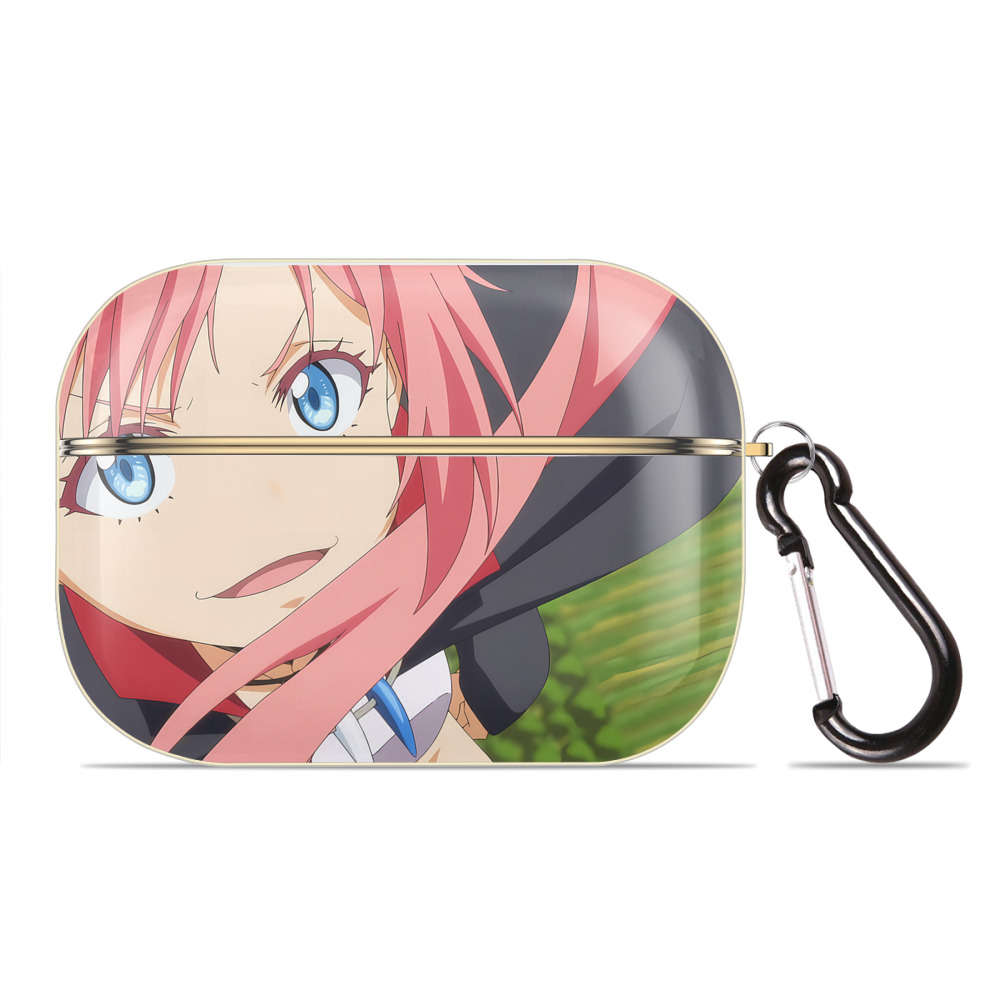 （画像用） 転スラ Regarding Reincarnated to Slime 【AirPods Pro用】ハードシェル保護ケース｜耐衝撃・防指紋・カラビナ付き商品仕様