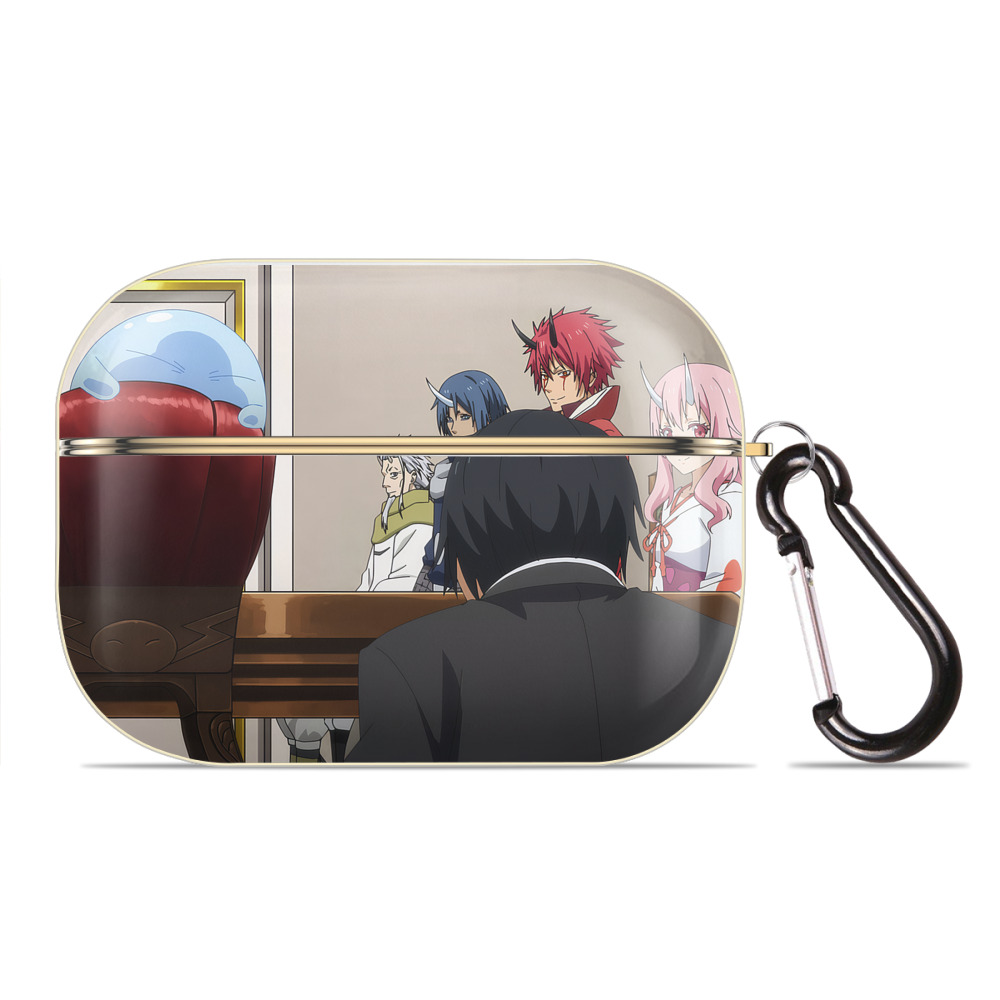 （画像用） 転スラ Regarding Reincarnated to Slime 【AirPods Pro用】ハードシェル保護ケース｜耐衝撃・防指紋・カラビナ付き商品仕様