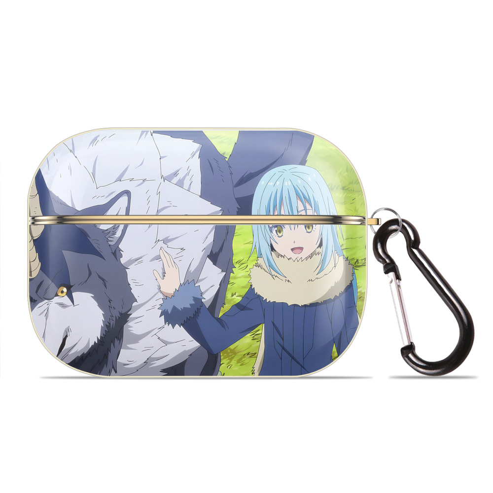 （画像用） 転スラ Regarding Reincarnated to Slime 【AirPods Pro用】ハードシェル保護ケース｜耐衝撃・防指紋・カラビナ付き商品仕様