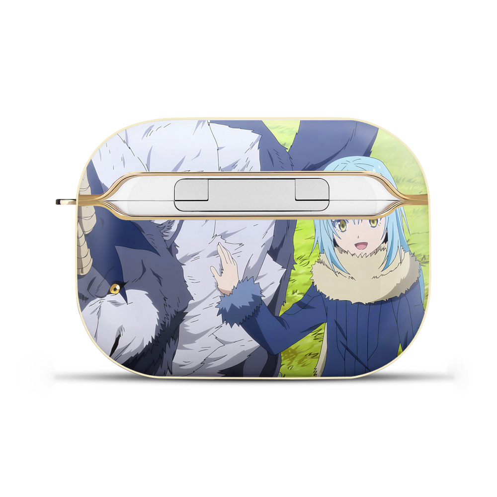 （画像用） 転スラ Regarding Reincarnated to Slime 【AirPods Pro用】ハードシェル保護ケース｜耐衝撃・防指紋・カラビナ付き商品仕様