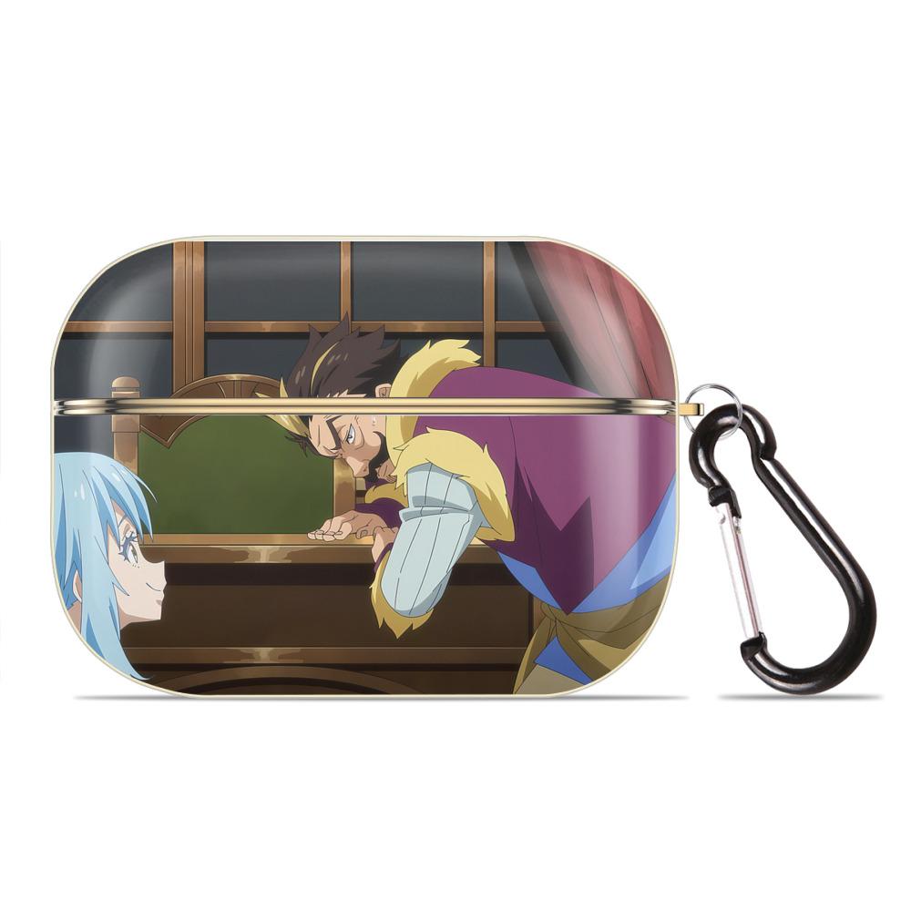 （画像用） 転スラ Regarding Reincarnated to Slime 【AirPods Pro用】ハードシェル保護ケース｜耐衝撃・防指紋・カラビナ付き商品仕様