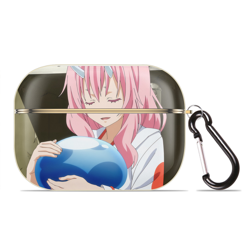 （画像用） 転スラ Regarding Reincarnated to Slime 【AirPods Pro用】ハードシェル保護ケース｜耐衝撃・防指紋・カラビナ付き商品仕様