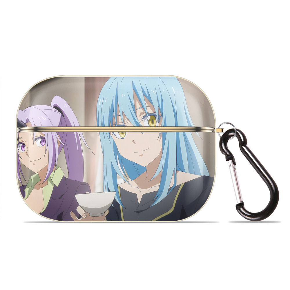 （画像用） 転スラ Regarding Reincarnated to Slime 【AirPods Pro用】ハードシェル保護ケース｜耐衝撃・防指紋・カラビナ付き商品仕様