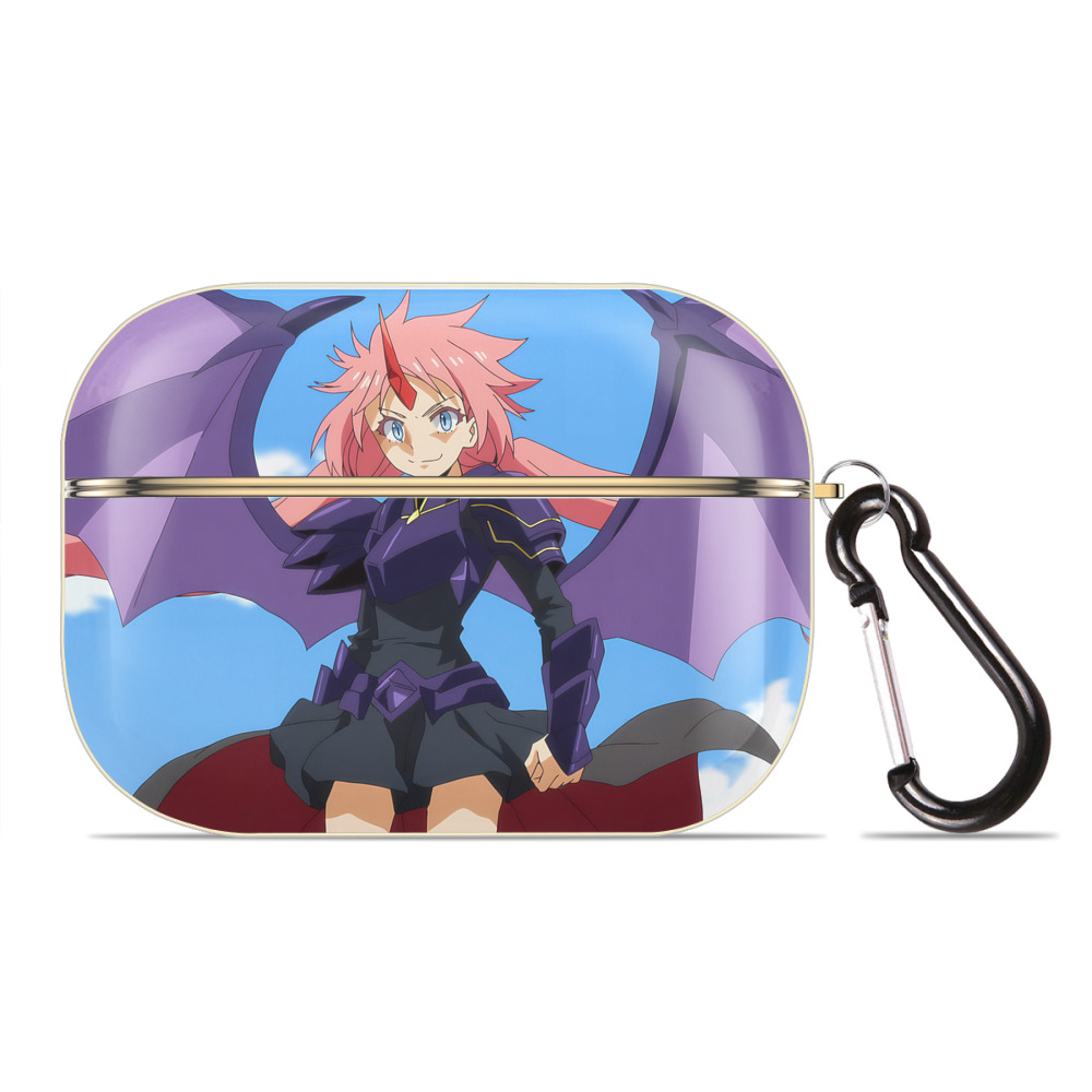 （画像用） 転スラ Regarding Reincarnated to Slime 【AirPods Pro用】ハードシェル保護ケース｜耐衝撃・防指紋・カラビナ付き商品仕様