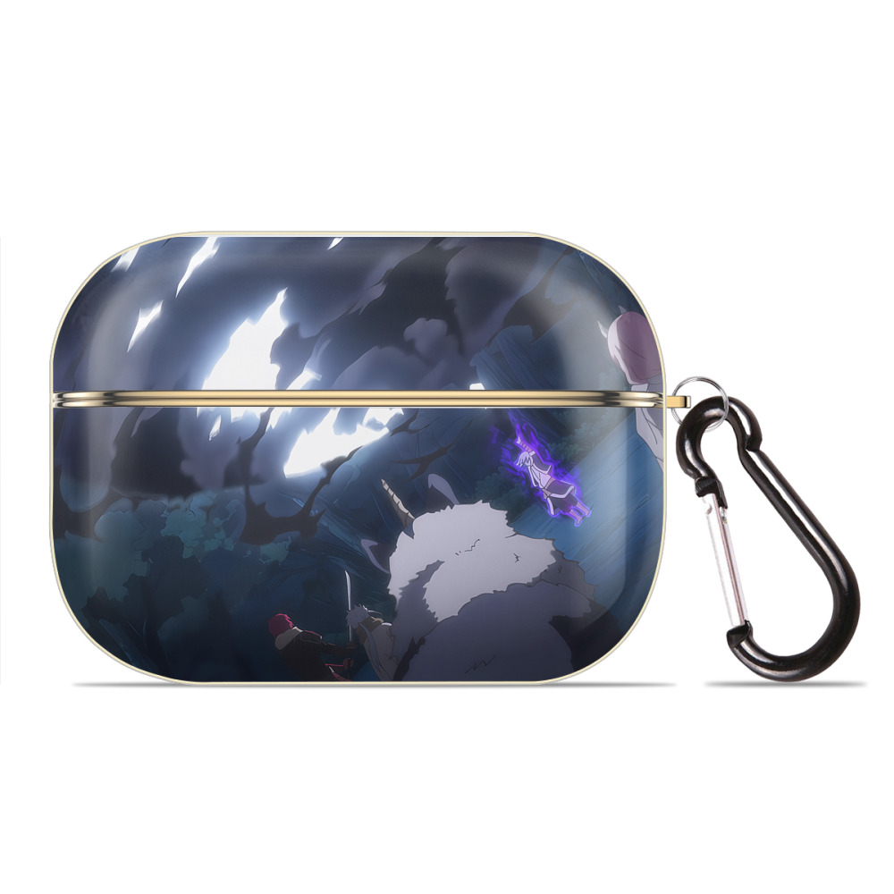 （画像用） 転スラ Regarding Reincarnated to Slime 【AirPods Pro用】ハードシェル保護ケース｜耐衝撃・防指紋・カラビナ付き商品仕様