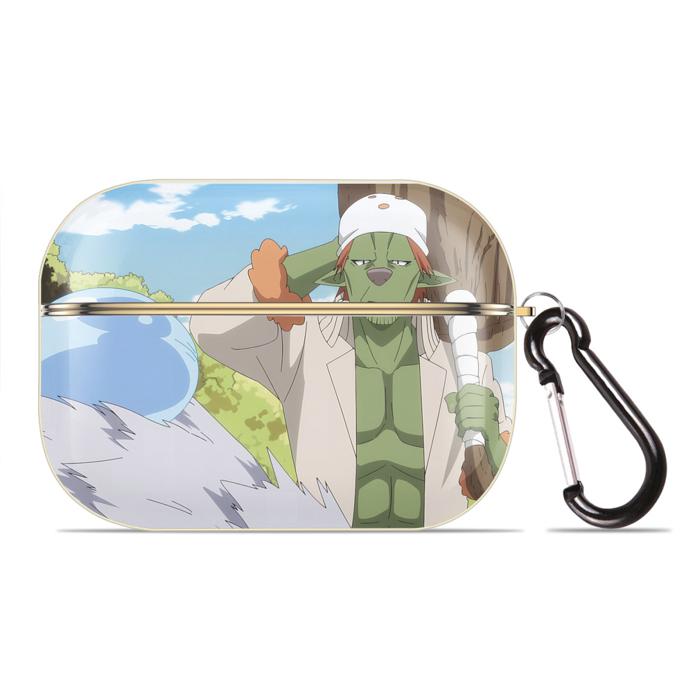 （画像用） 転スラ Regarding Reincarnated to Slime 【AirPods Pro用】ハードシェル保護ケース｜耐衝撃・防指紋・カラビナ付き商品仕様