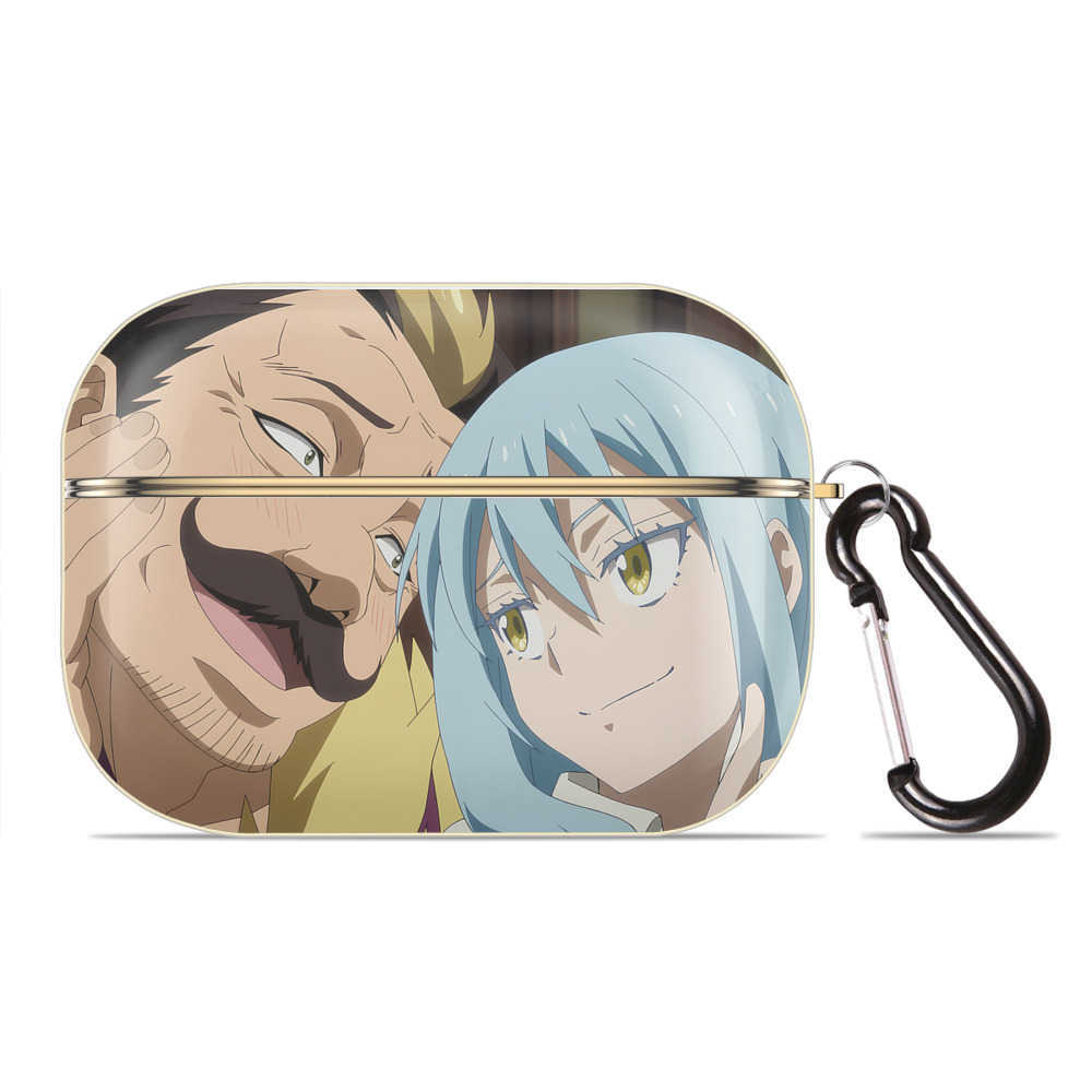 （画像用） 転スラ Regarding Reincarnated to Slime 【AirPods Pro用】ハードシェル保護ケース｜耐衝撃・防指紋・カラビナ付き商品仕様
