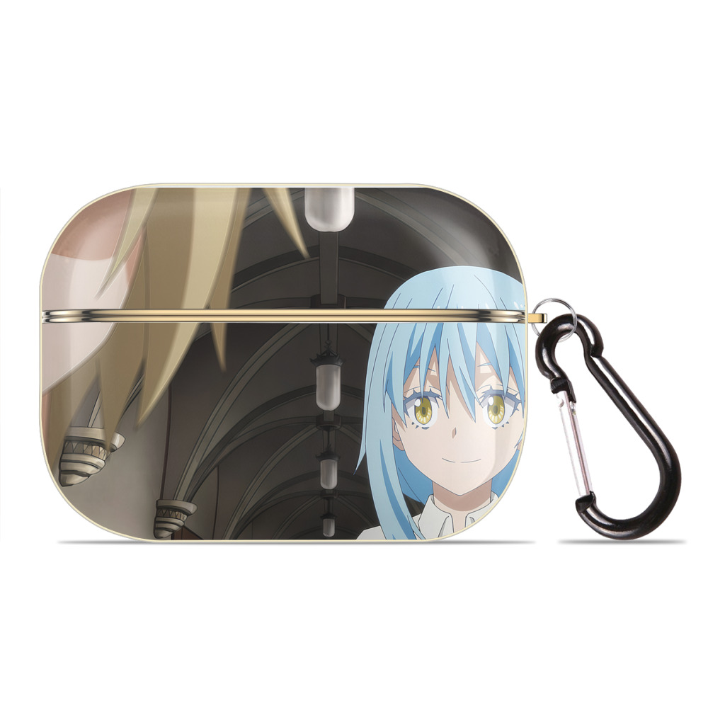 （画像用） 転スラ Regarding Reincarnated to Slime 【AirPods Pro用】ハードシェル保護ケース｜耐衝撃・防指紋・カラビナ付き商品仕様