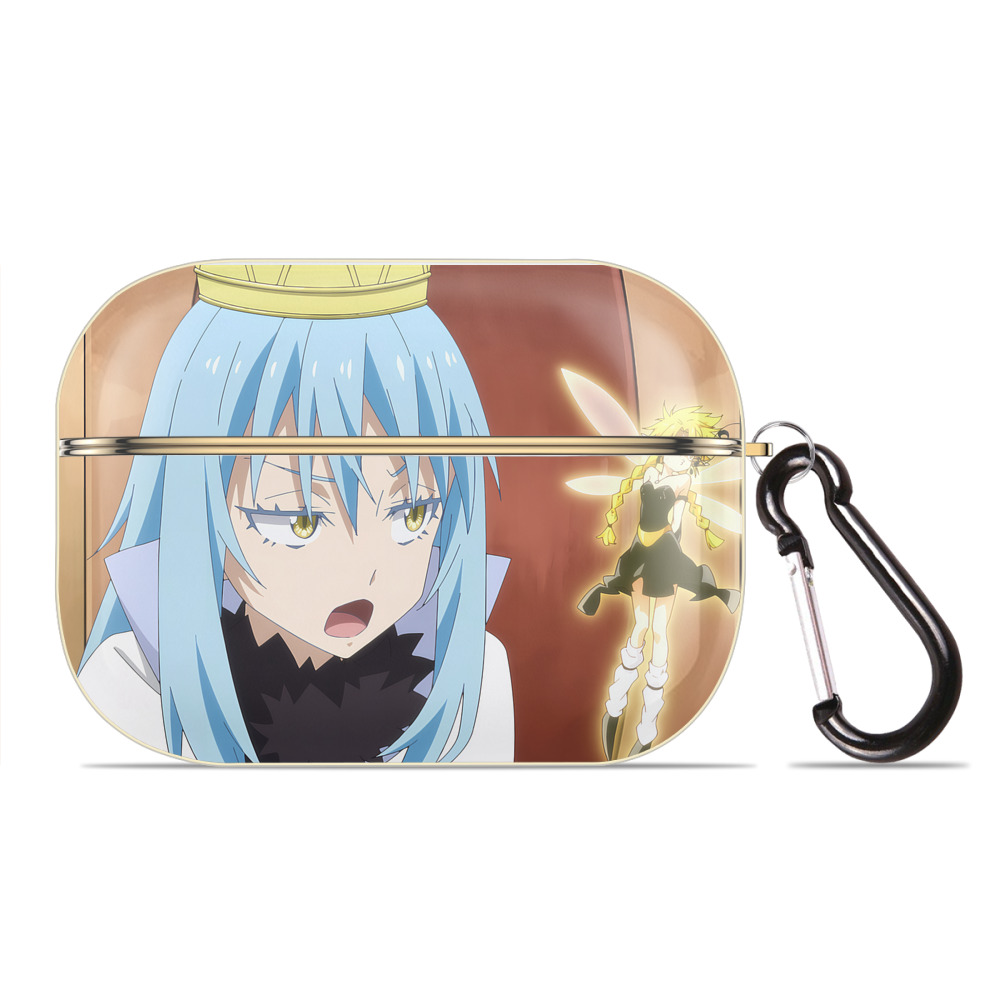 （画像用） 転スラ Regarding Reincarnated to Slime 【AirPods Pro用】ハードシェル保護ケース｜耐衝撃・防指紋・カラビナ付き商品仕様