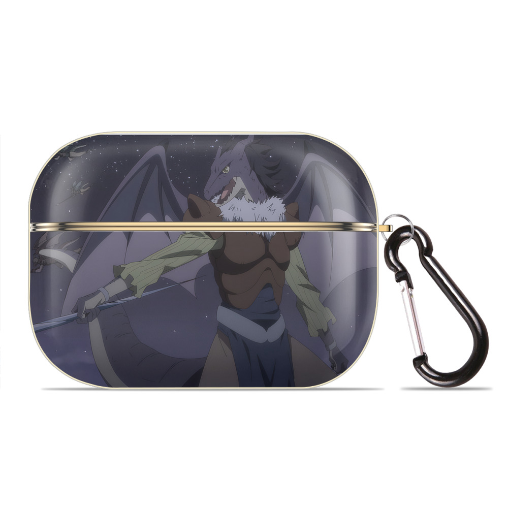 （画像用） 転スラ Regarding Reincarnated to Slime 【AirPods Pro用】ハードシェル保護ケース｜耐衝撃・防指紋・カラビナ付き商品仕様