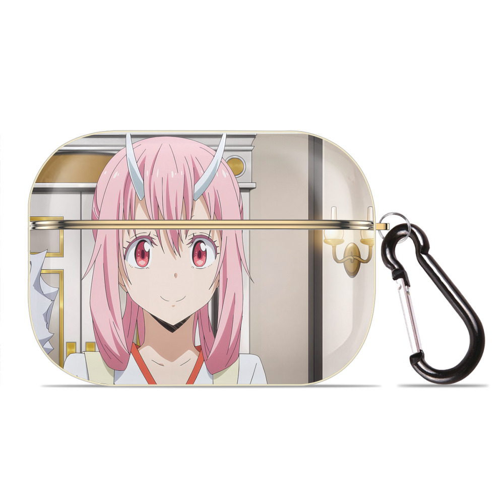 （画像用） 転スラ Regarding Reincarnated to Slime 【AirPods Pro用】ハードシェル保護ケース｜耐衝撃・防指紋・カラビナ付き商品仕様