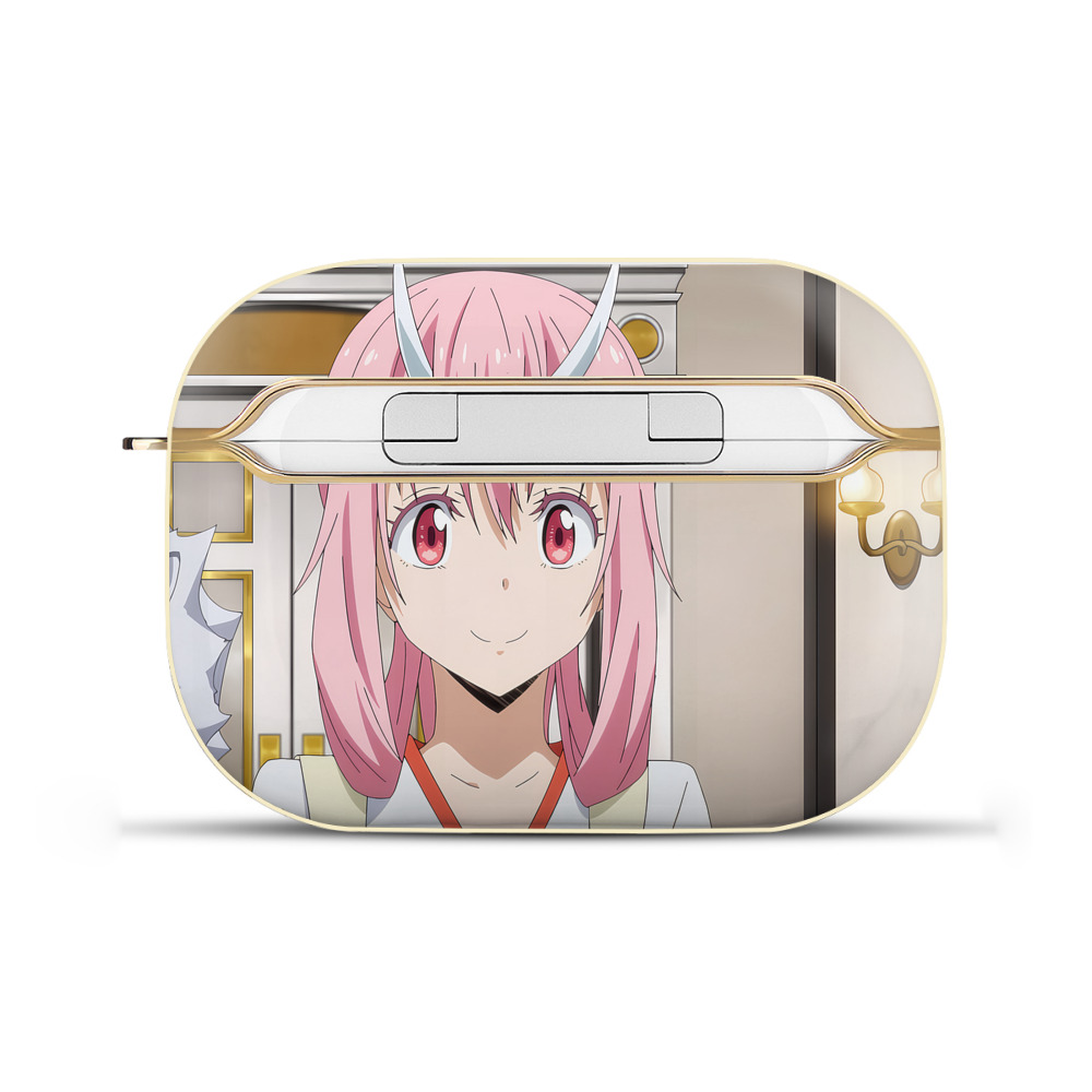 （画像用） 転スラ Regarding Reincarnated to Slime 【AirPods Pro用】ハードシェル保護ケース｜耐衝撃・防指紋・カラビナ付き商品仕様